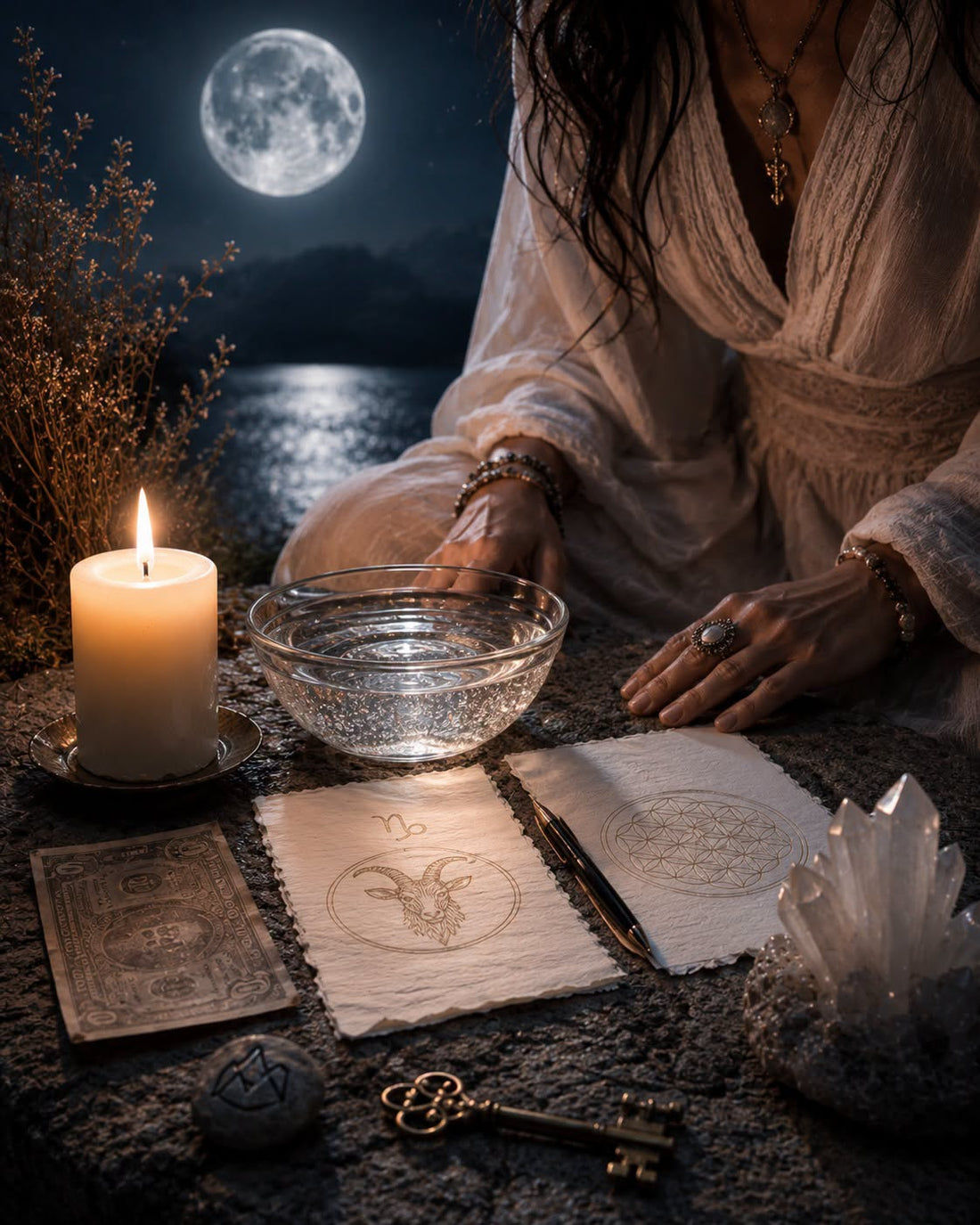 Ritual pentru Luna Plină în Capricorn